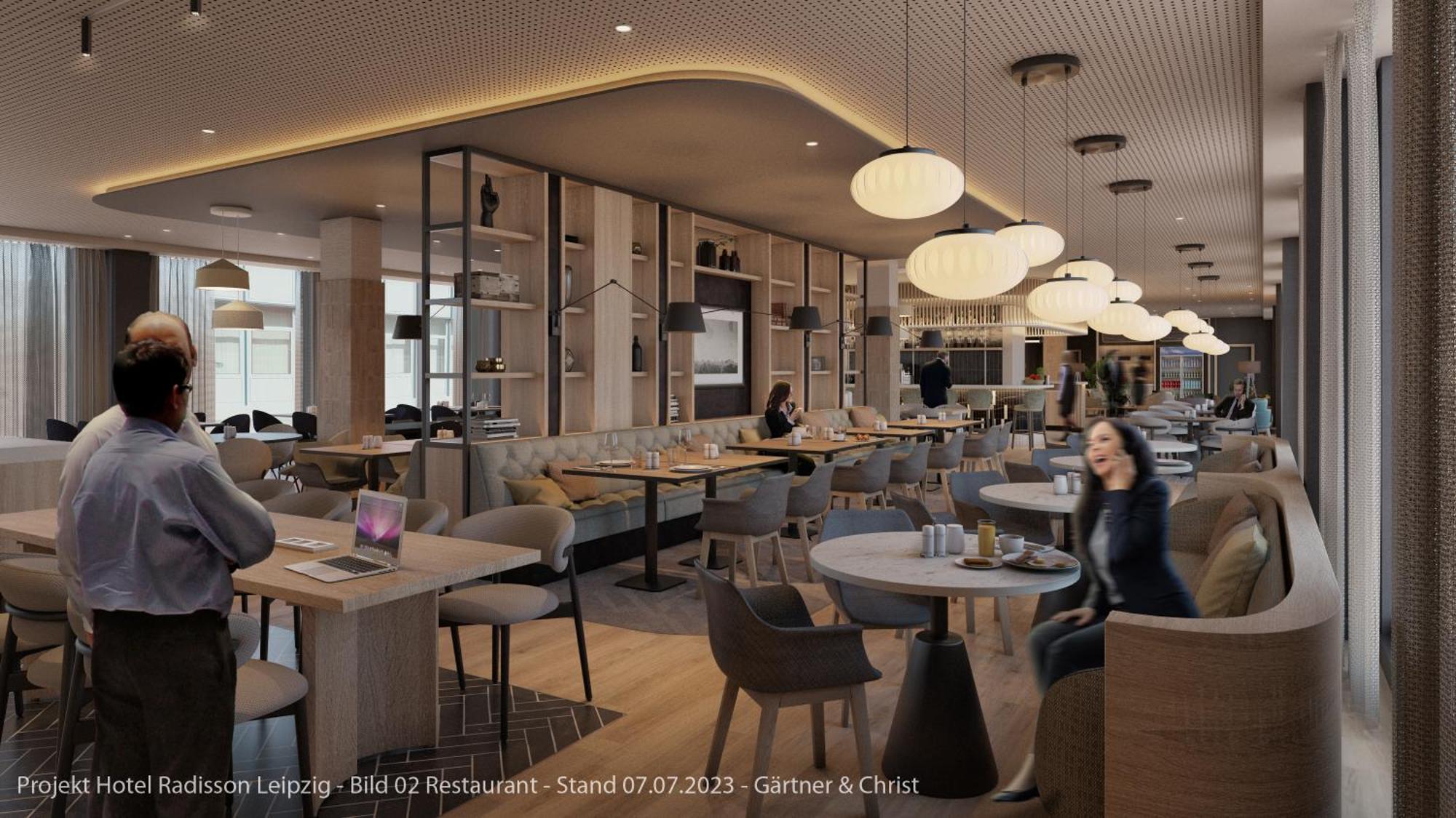 Radisson Hotel 莱比锡 外观 照片